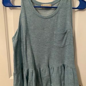 Teal Tank Top